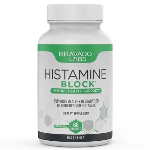 Bravado Labs histamine blocker supplement bottle