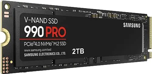 Samsung 990 PRO M.2 SSD for high-end gaming