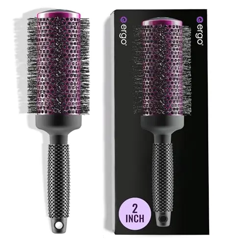 ERGO super gentle round brush for long fine hair blowout