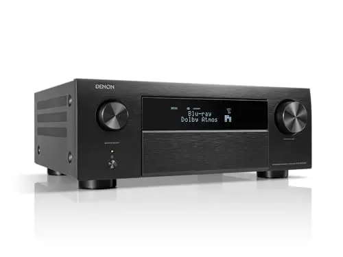 Denon AVR-X4800H 9.4-channel home theater receiver with advanced audio processing
