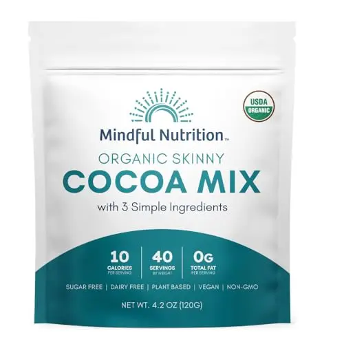 Mindful Nutrition Organic Skinny Hot Cocoa Mix packets