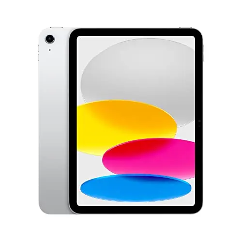Apple iPad 10th generation tablet with movie playback