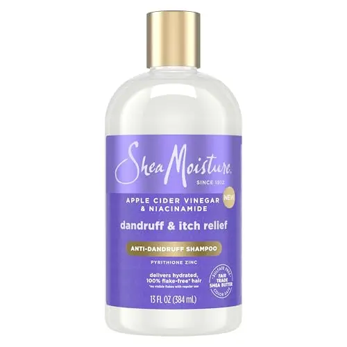 Shea Moisture apple cider vinegar anti-dandruff shampoo for curly hair