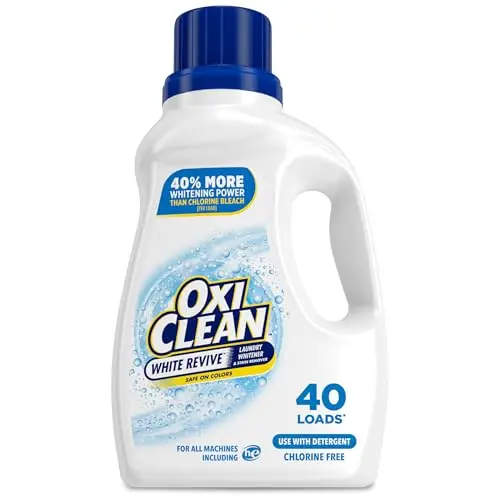 OxiClean White Revive liquid stain remover and whitener