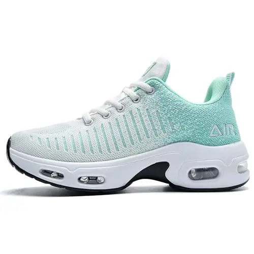 QAUPPE Women's fashion sneakers with vibrant colors