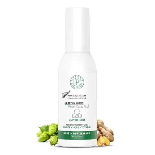 Plantonin natural oral rinse spray for gum disease