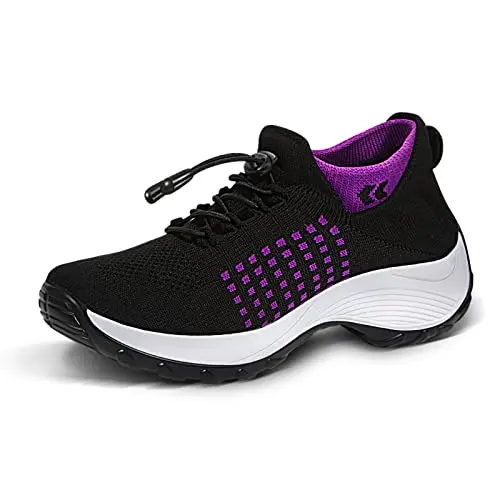 STUNAHOME women's orthopedic sneakers with posture correcting design