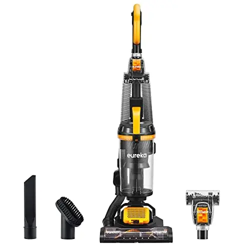 Eureka MaxSwivel Pro upright vacuum in yellow