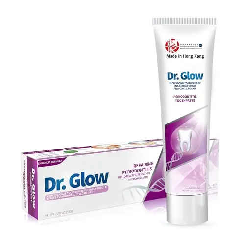 Dr. Glow Gum Disease Treatment toothpaste tube