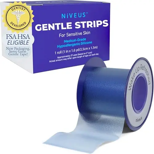 Niveus silicone mouth tape for sleep