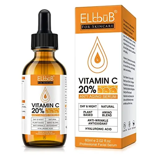 Premium 20% Vitamin C serum bottle
