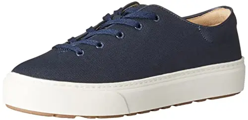 Amazon Essentials women's navy lace-up sneakers with memory foam