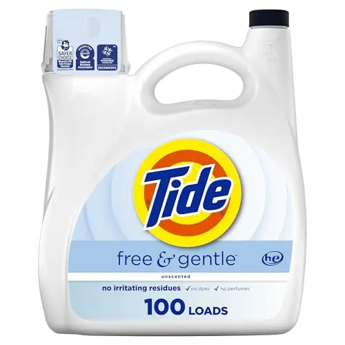 Tide Free & Gentle liquid laundry detergent