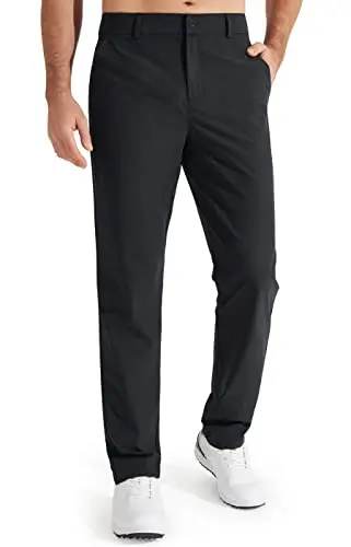 Libin men's golf pants with stretch fabric and business casual style