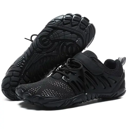 MIFAWA men's barefoot cross-training shoes in black