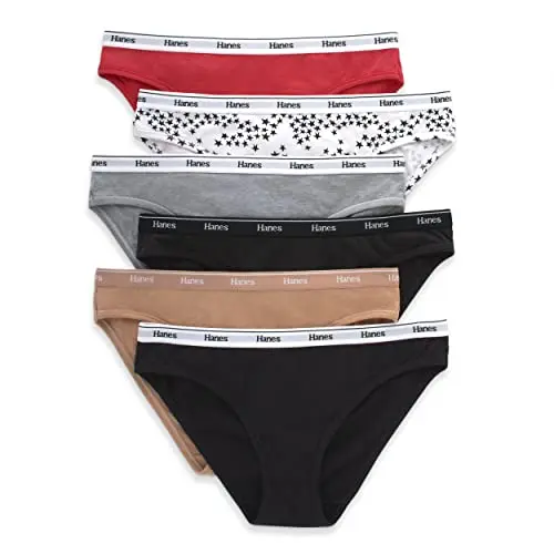Hanes women's bikini cotton underwear product image