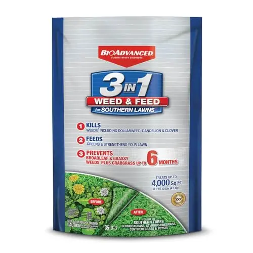 BioAdvanced 3-in-1 Weed and Feed for Southern Lawns product image