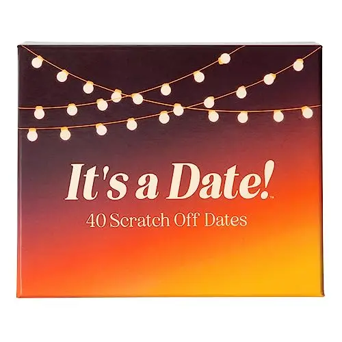 It's a Date! scratch off date night idea cards in gift box
