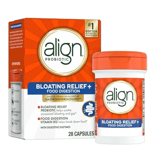 Align Probiotic Bloating Relief capsules bottle