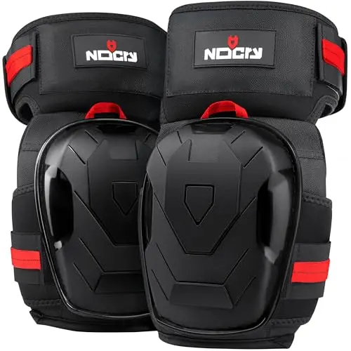 NoCry knee pads with thigh strap and anti-slip cap