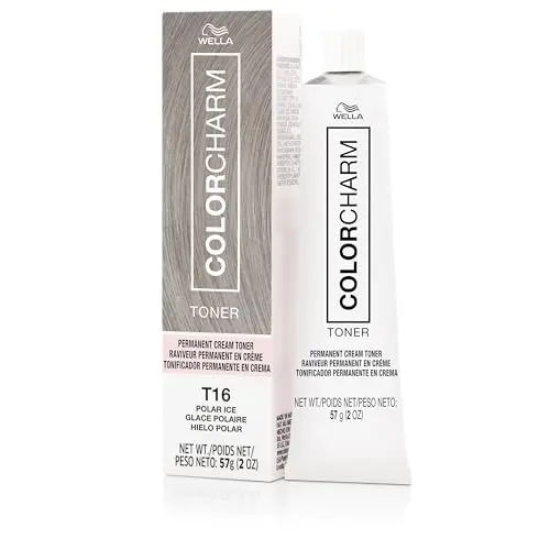 COLORCHARM Permanent Cream Toner for icy blonde tones