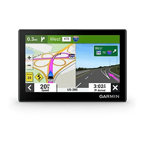 Garmin Drive 53 GPS navigator with bright 5-inch touchscreen
