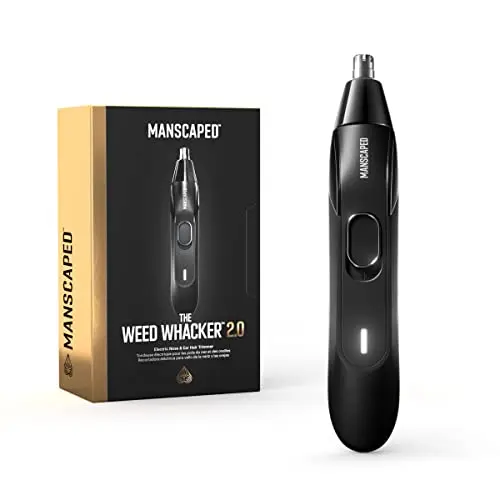 MANSCAPED Weed Whacker 2.0 nose hair trimmer with rubberized grip