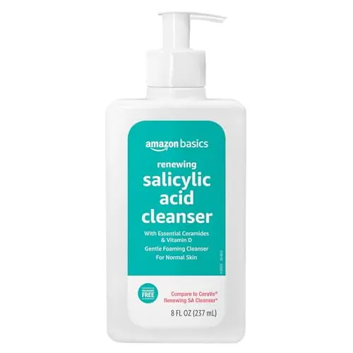 Amazon Basics Renewing Salicylic Acid Cleanser bottle