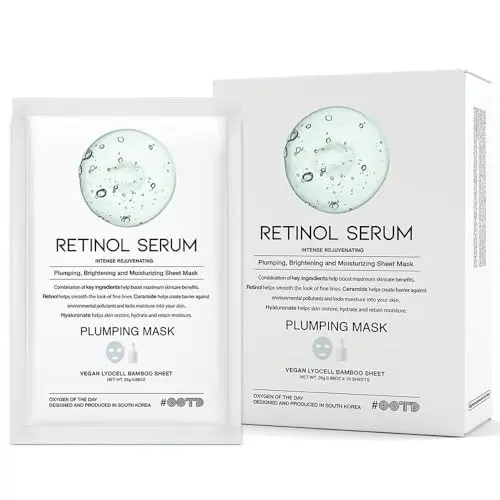 #OOTD Rejuvenating Retinol Sheet Mask package