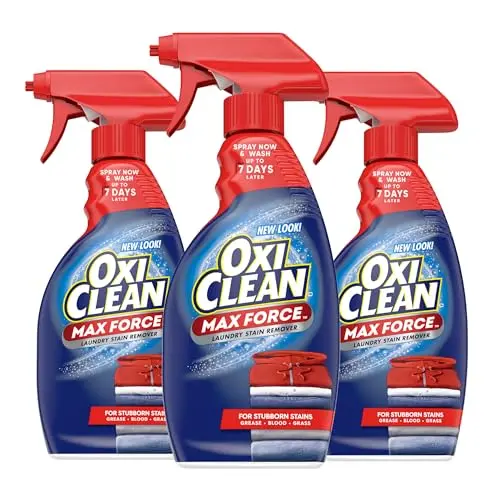 OxiClean Max Force Laundry Stain Remover spray bottles