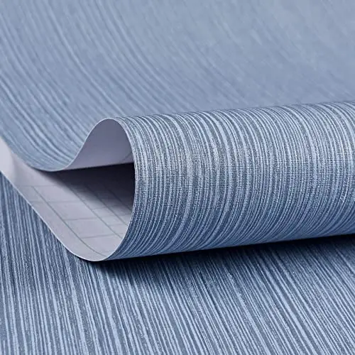 Haimin grasscloth textured linen peel and stick wallpaper