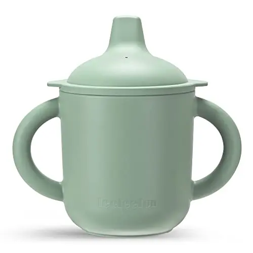 Leeleelon silicone sippy cup with handles