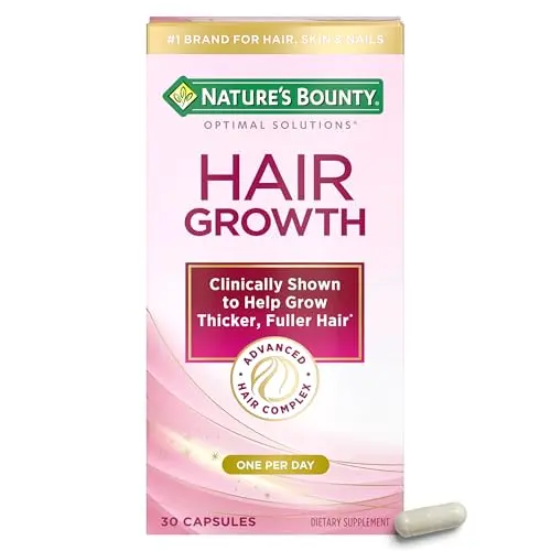 Nature's Bounty Hair Growth Supplement bottle