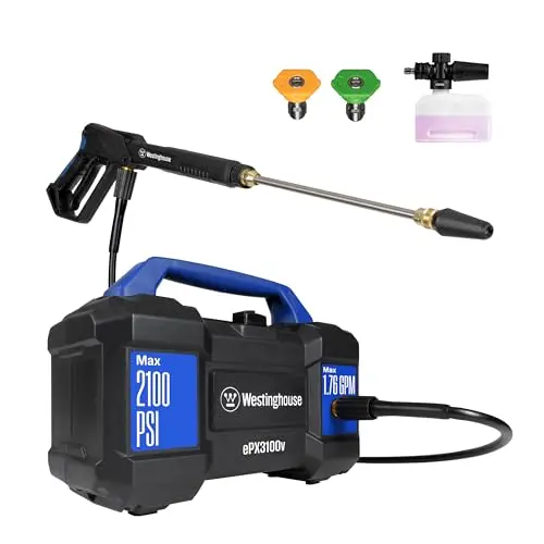 Westinghouse ePX3100v electric pressure washer with foam cannon
