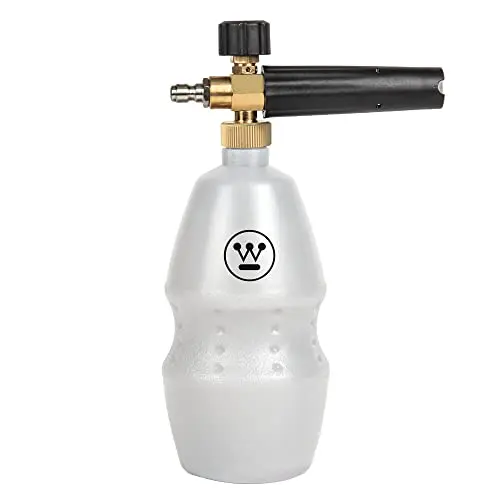 Westinghouse foam cannon with 3600 PSI rating and quick connector