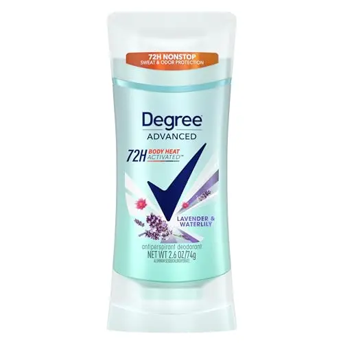 Degree Lavender & Waterlily deodorant stick with advanced protection