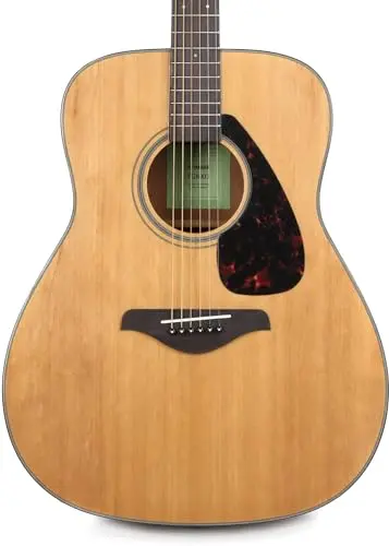 Yamaha FG800J acoustic guitar in natural finish with rosewood fingerboard