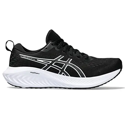 ASICS Gel-Excite 10 running shoes in Black/White