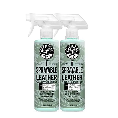Chemical Guys sprayable leather cleaner and conditioner in one