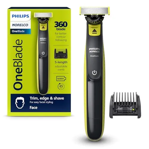 Philips Norelco OneBlade 360 with flexible blade technology