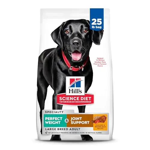 Hill's Science Diet Perfect Weight & Joint Support Large Breed dry dog food bag