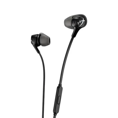 HyperX Cloud Earbuds II with hard-shell case