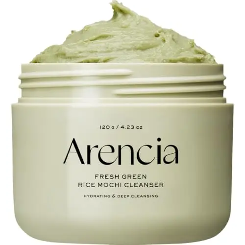 Arencia Korean Rice Mochi Face Cleanser jar