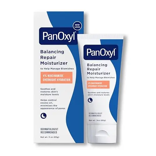 PanOxyl PM Balancing Repair Moisturizer tube