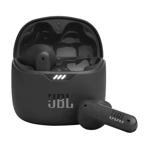 JBL Tune Flex true wireless noise cancelling earbuds in black