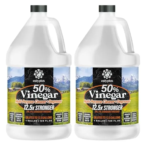 Calyptus 50% concentrated vinegar cleaner bottle for outdoor surfaces