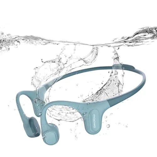 MOJAWA bone conduction headphones with open ear design for swimming and running