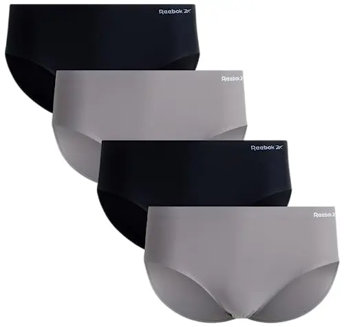 Reebok womens hipster panties tag-free seamless underwear
