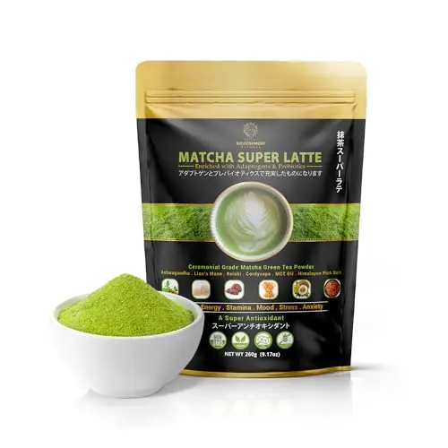 Nourishment Rituals Green Tea Super Latte Matcha Powder