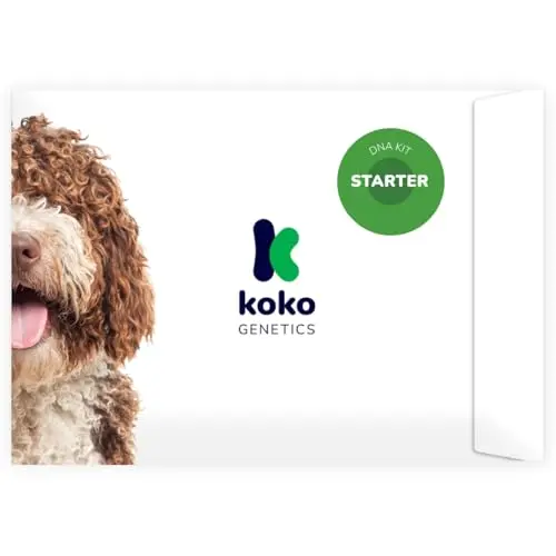 Koko Genetics dog DNA test kit with breed identification